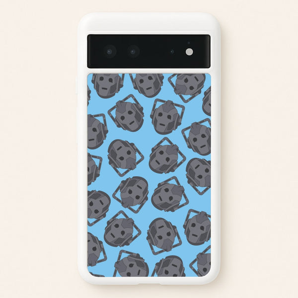 Cyberman Pattern - Doctor Who Phone Case for Google Pixel 6