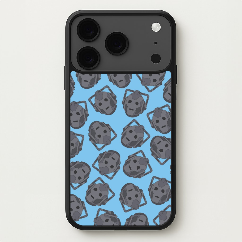 Cyberman Pattern Phone Case for iPhone 17 Pro