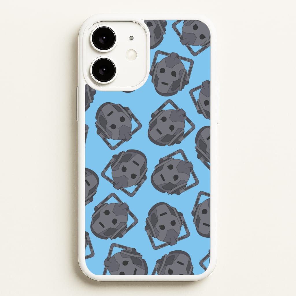 Cyberman Pattern - Doctor Who Phone Case for iPhone 11