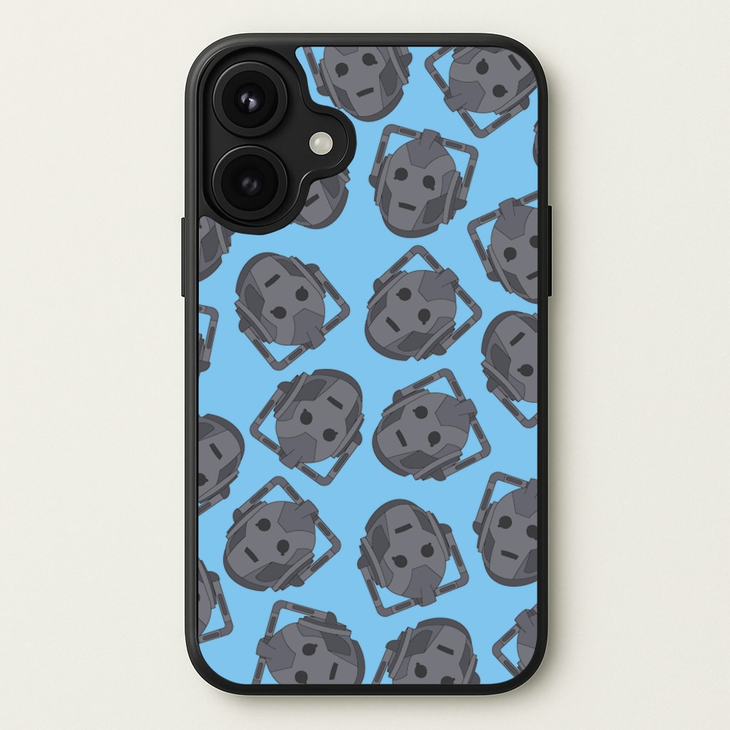 Cyberman Pattern Phone Case for iPhone 17