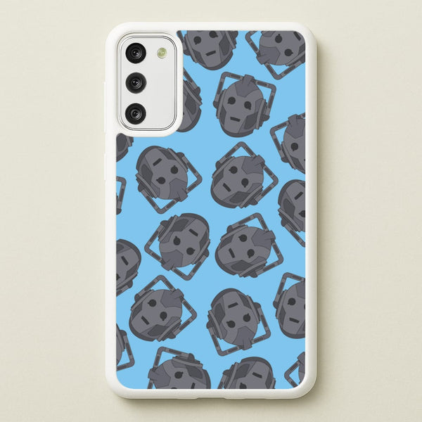 Cyberman Pattern - Doctor Who Phone Case for Galaxy S20