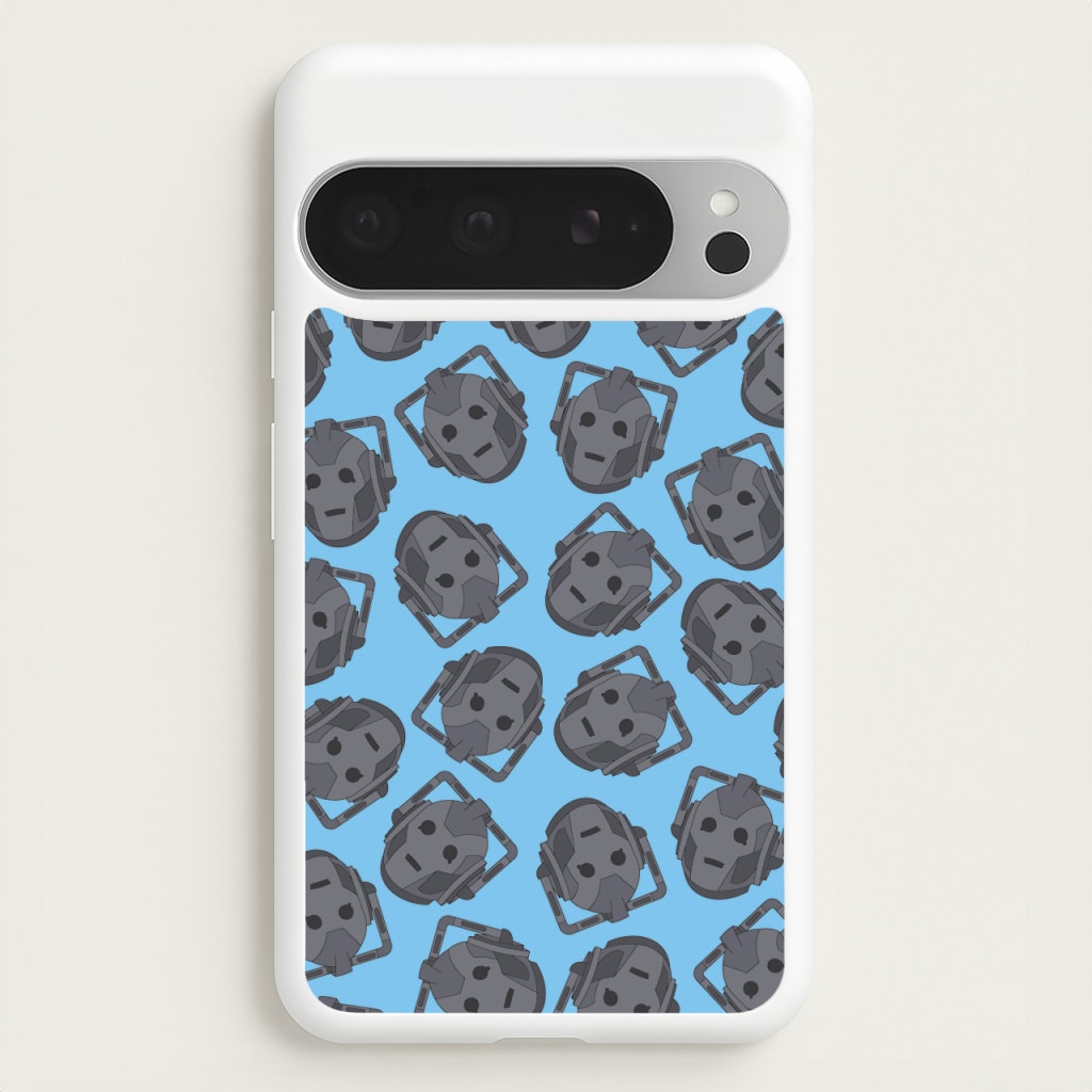 Cyberman Pattern - Doctor Who Phone Case for Google Pixel 9 Pro XL