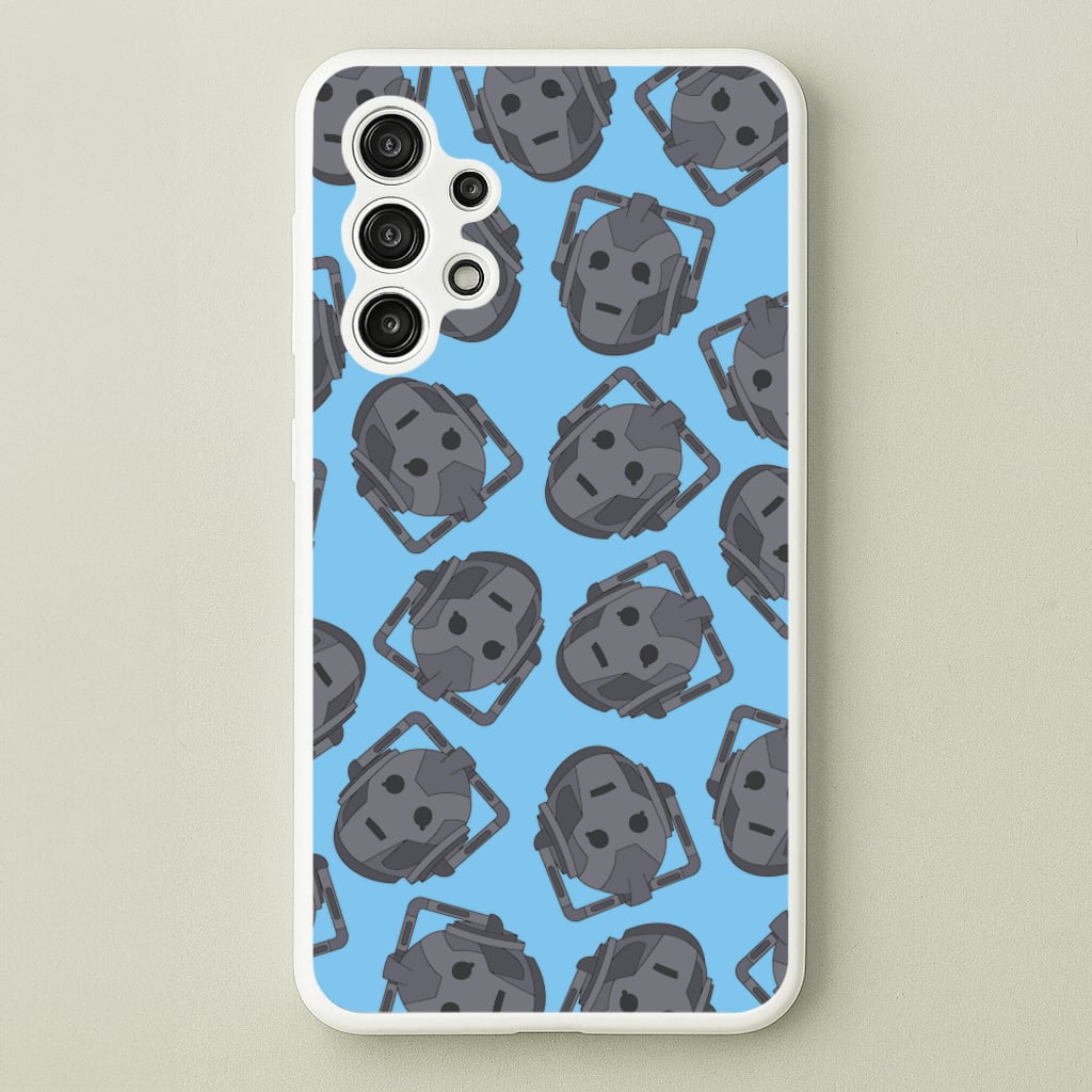 Cyberman Pattern - Doctor Who Phone Case for Galaxy A13
