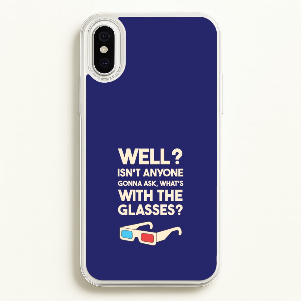 Well? - Doctor Who Phone Case for iPhone XS Max