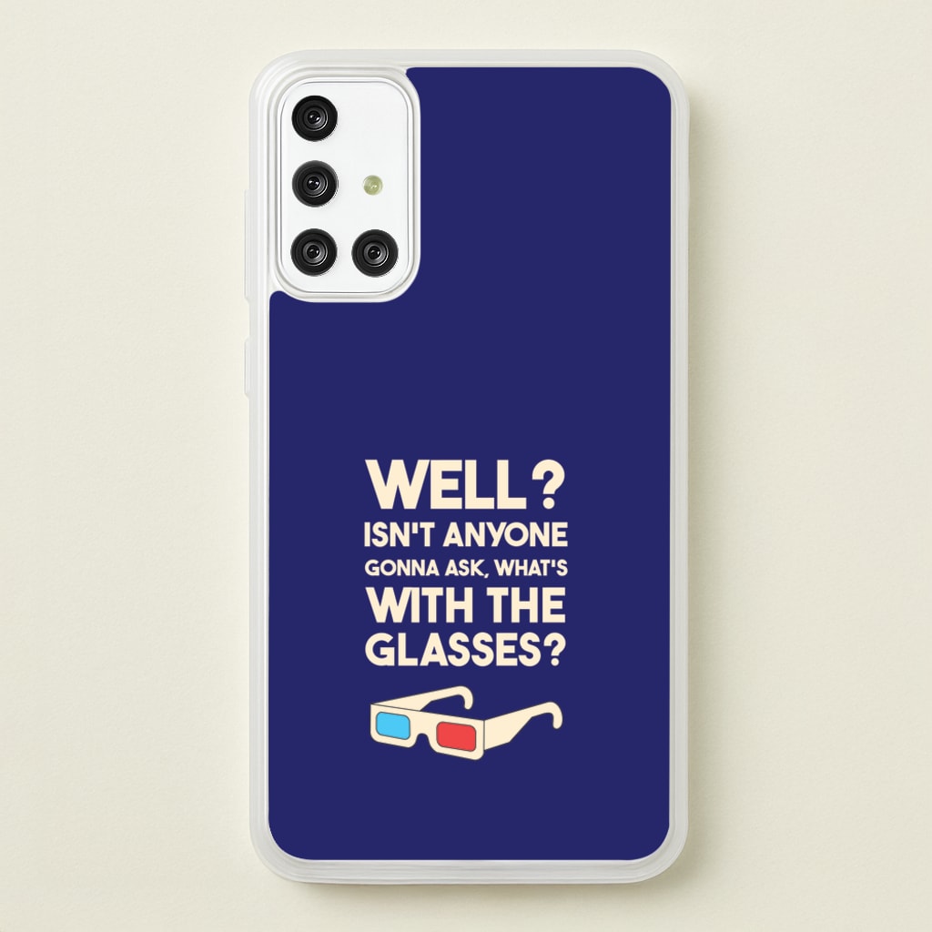 Well? - Doctor Who Phone Case for Galaxy A71