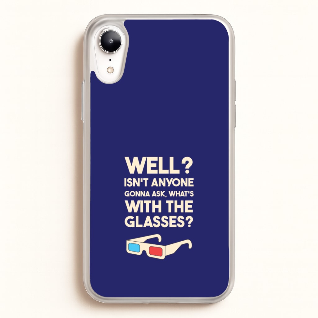 Well? - Doctor Who Phone Case for iPhone XR