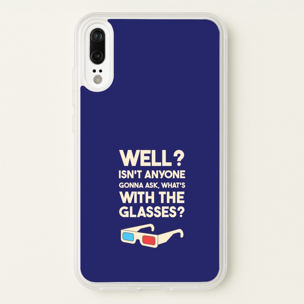 Well? - Doctor Who Phone Case for Huawei P20