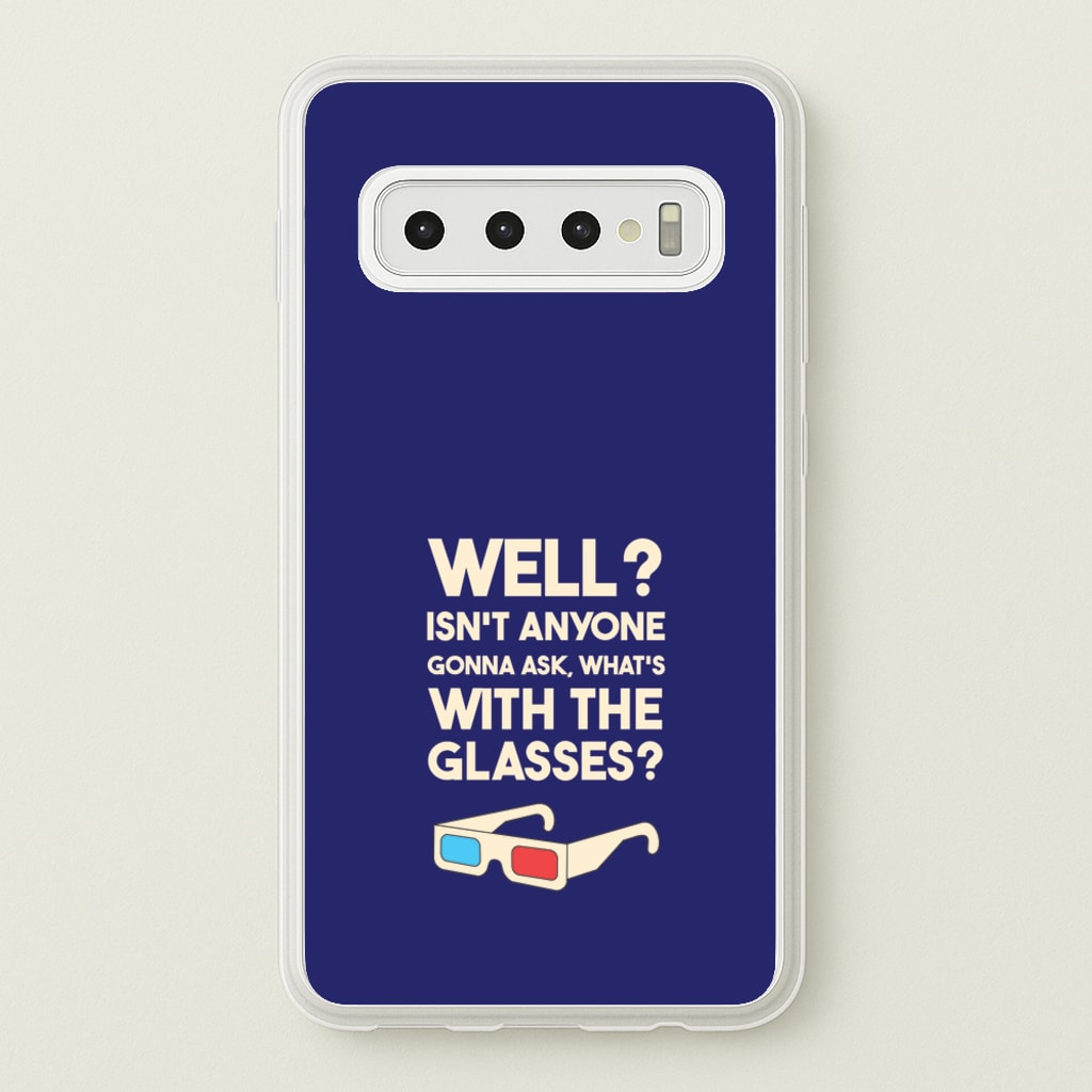 Well? - Doctor Who Phone Case for Galaxy S10 Plus