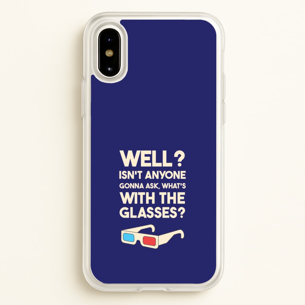 Well? - Doctor Who Phone Case for iPhone X / XS