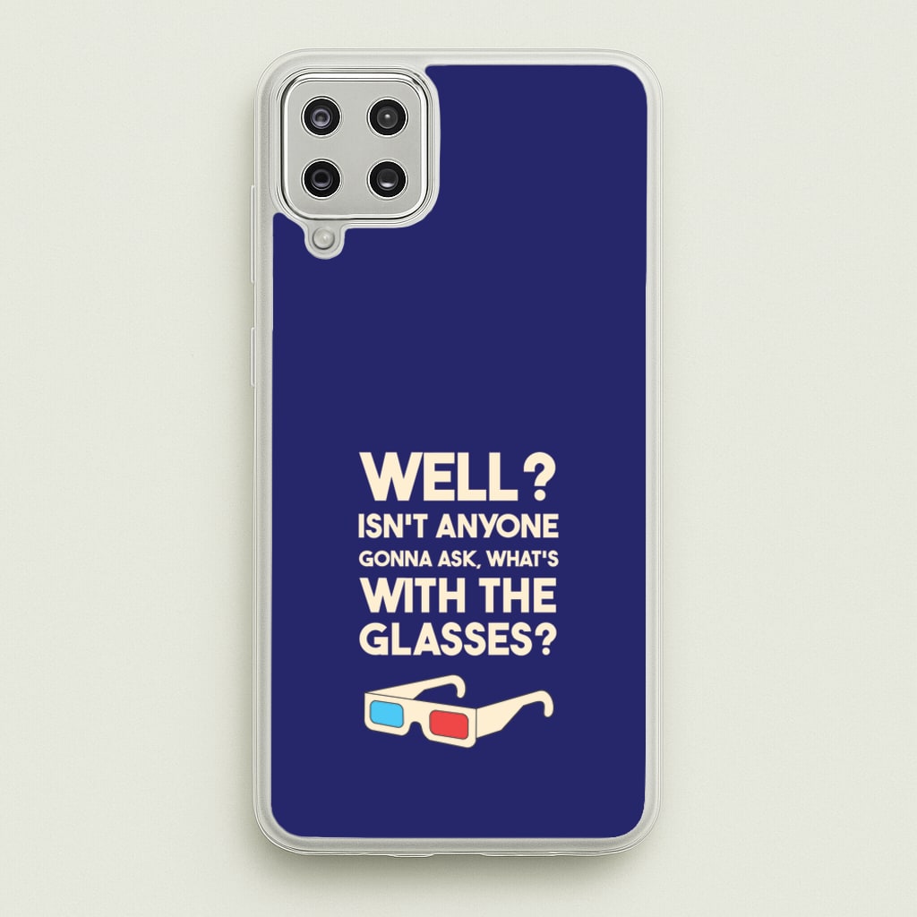 Well? - Doctor Who Phone Case for Galaxy A12