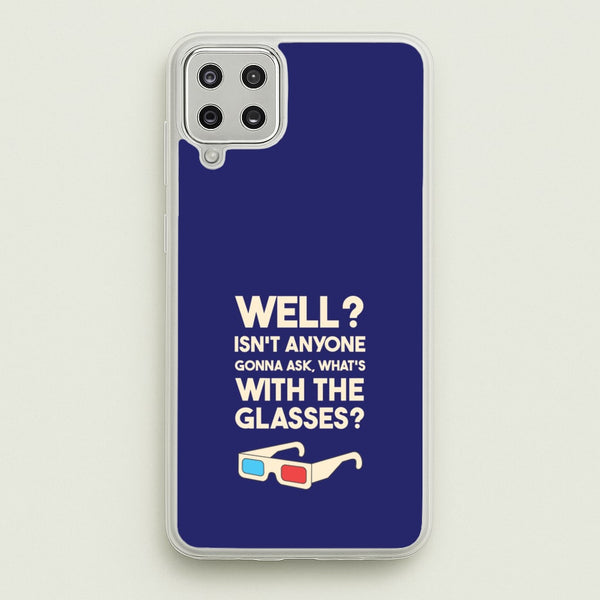 Well? - Doctor Who Phone Case for Galaxy A12