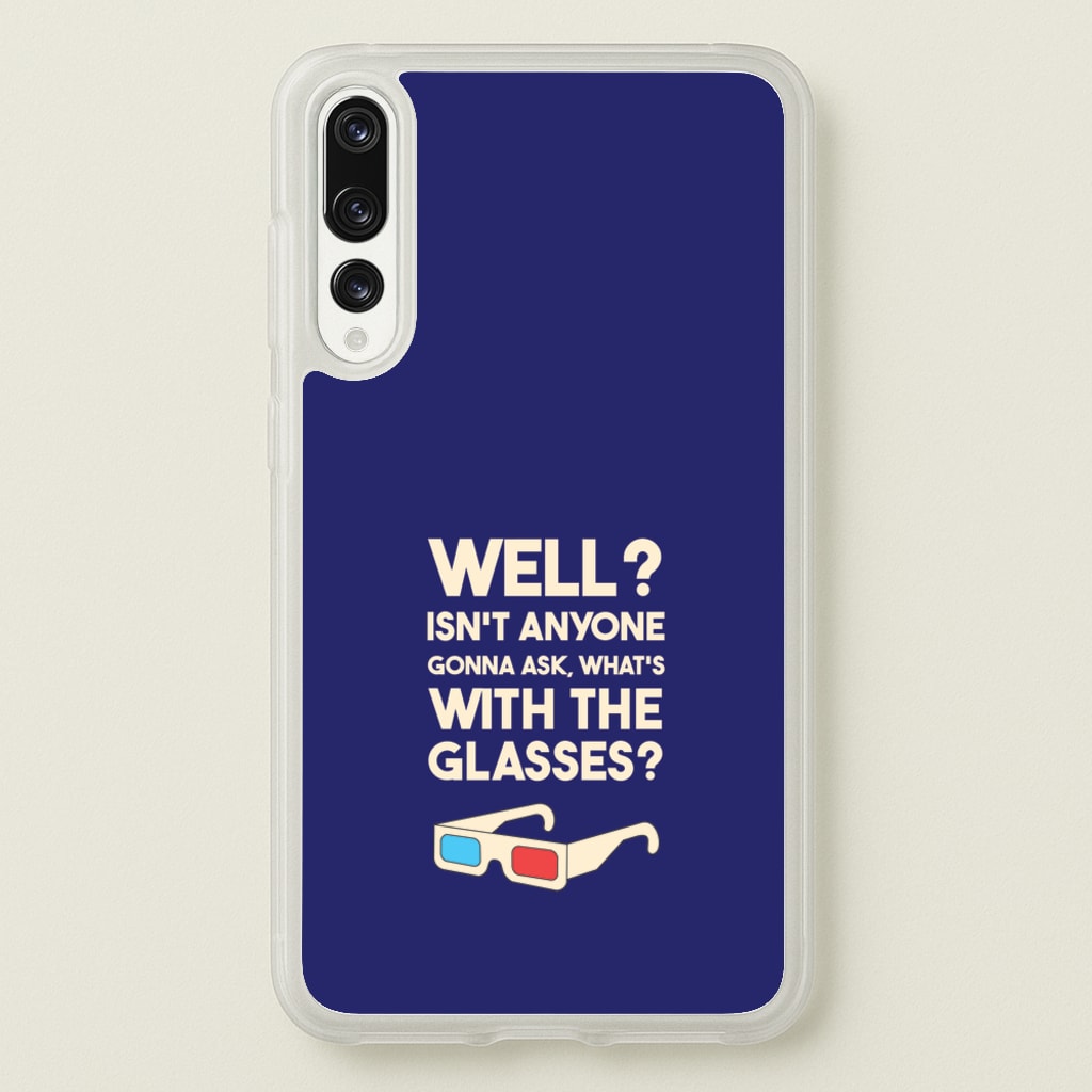 Well? - Doctor Who Phone Case for Huawei P20 Pro