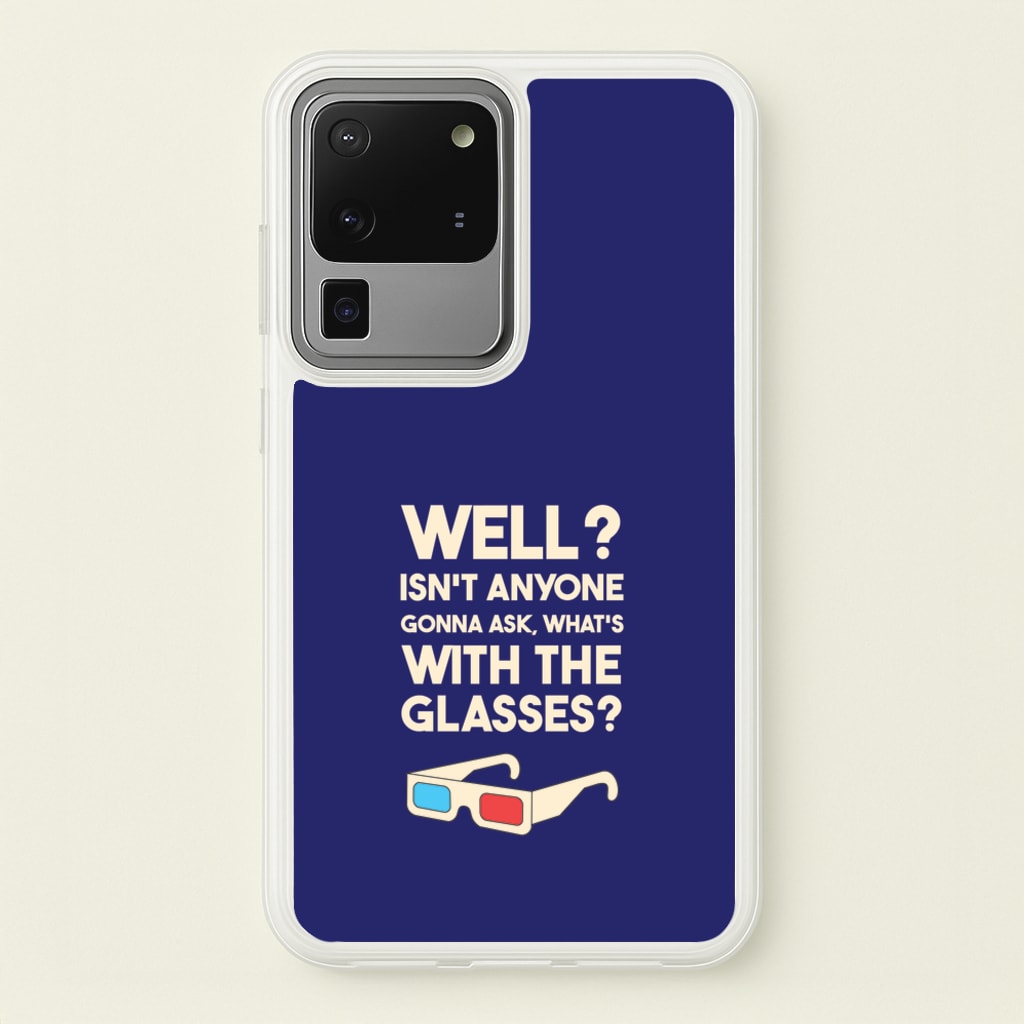 Well? - Doctor Who Phone Case for Galaxy S20 Ultra
