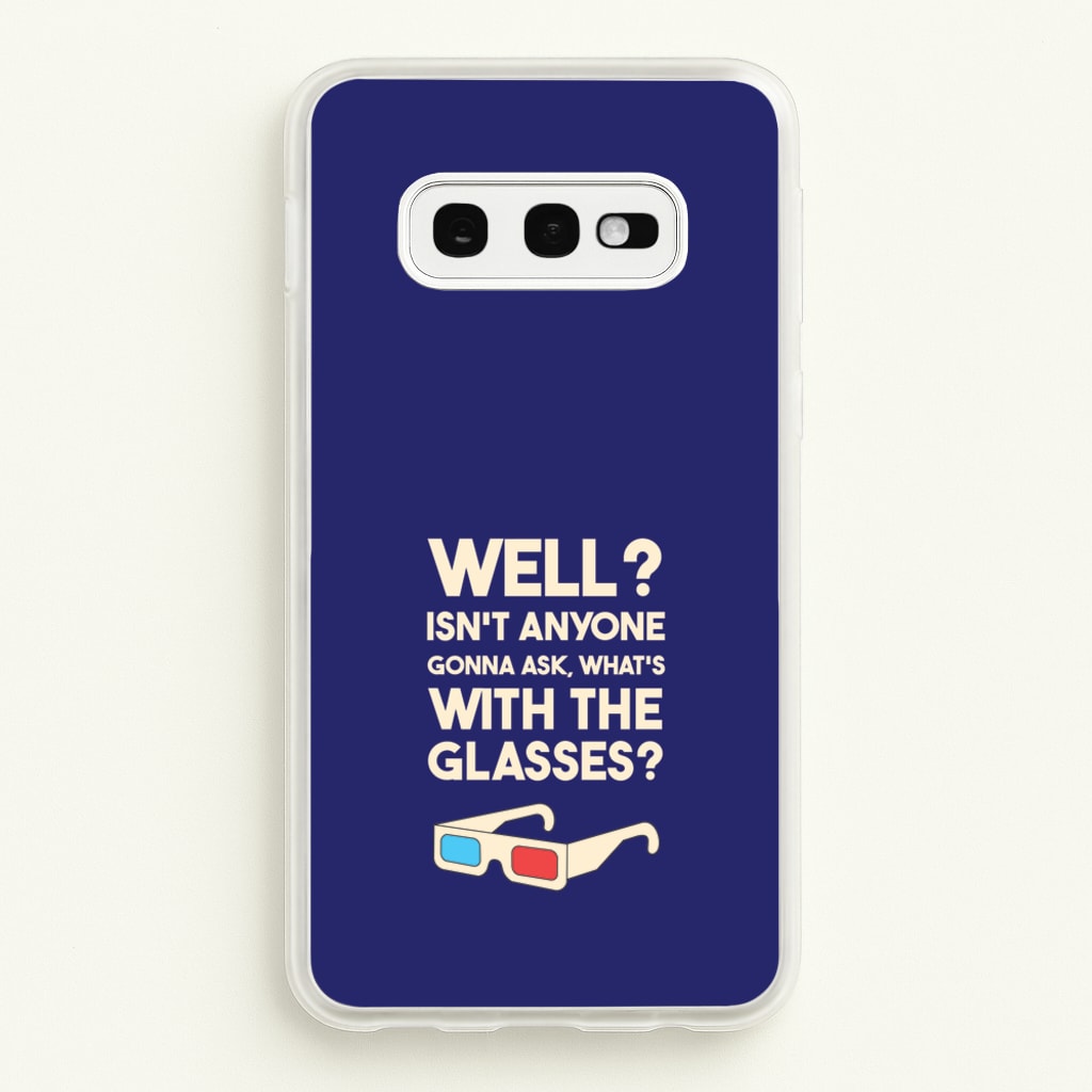 Well? - Doctor Who Phone Case for Galaxy S10e