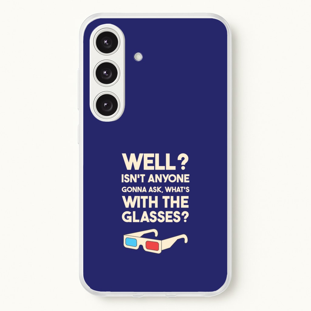 Well? - Doctor Who Phone Case for Galaxy S24 Plus
