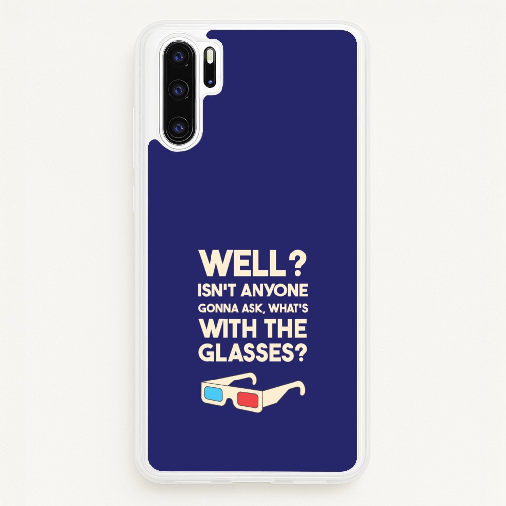 Well? - Doctor Who Phone Case for Huawei P30 Pro