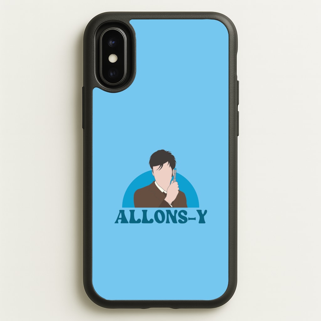 Allons-y - Doctor Who Phone Case for iPhone X / XS