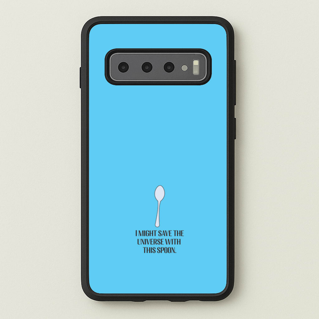 The Spoon - Doctor Who - Doctor Who Phone Case for Galaxy S10 Plus