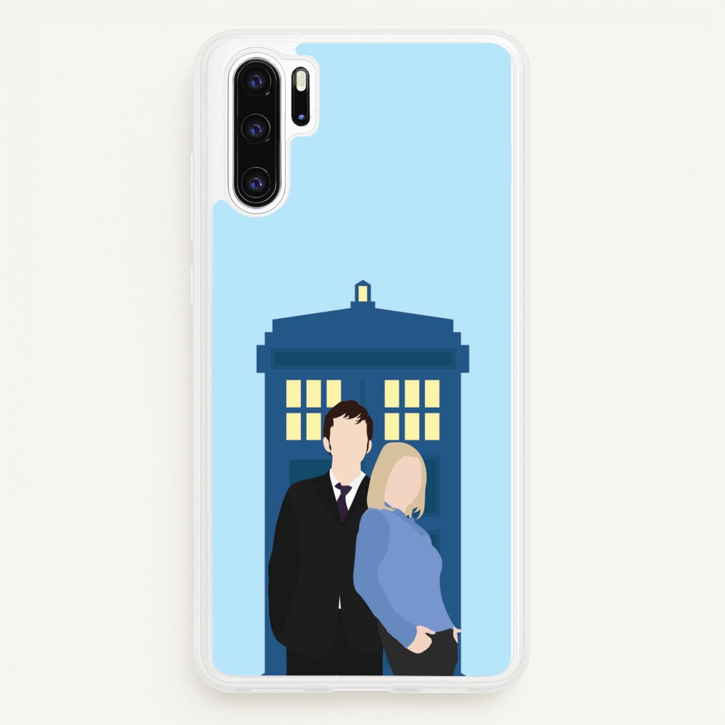 Rose And The Doc - Doctor Who Phone Case for Huawei P30 Pro