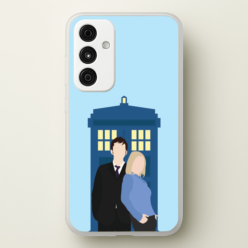 Rose And The Doc - Doctor Who Phone Case for Galaxy A55