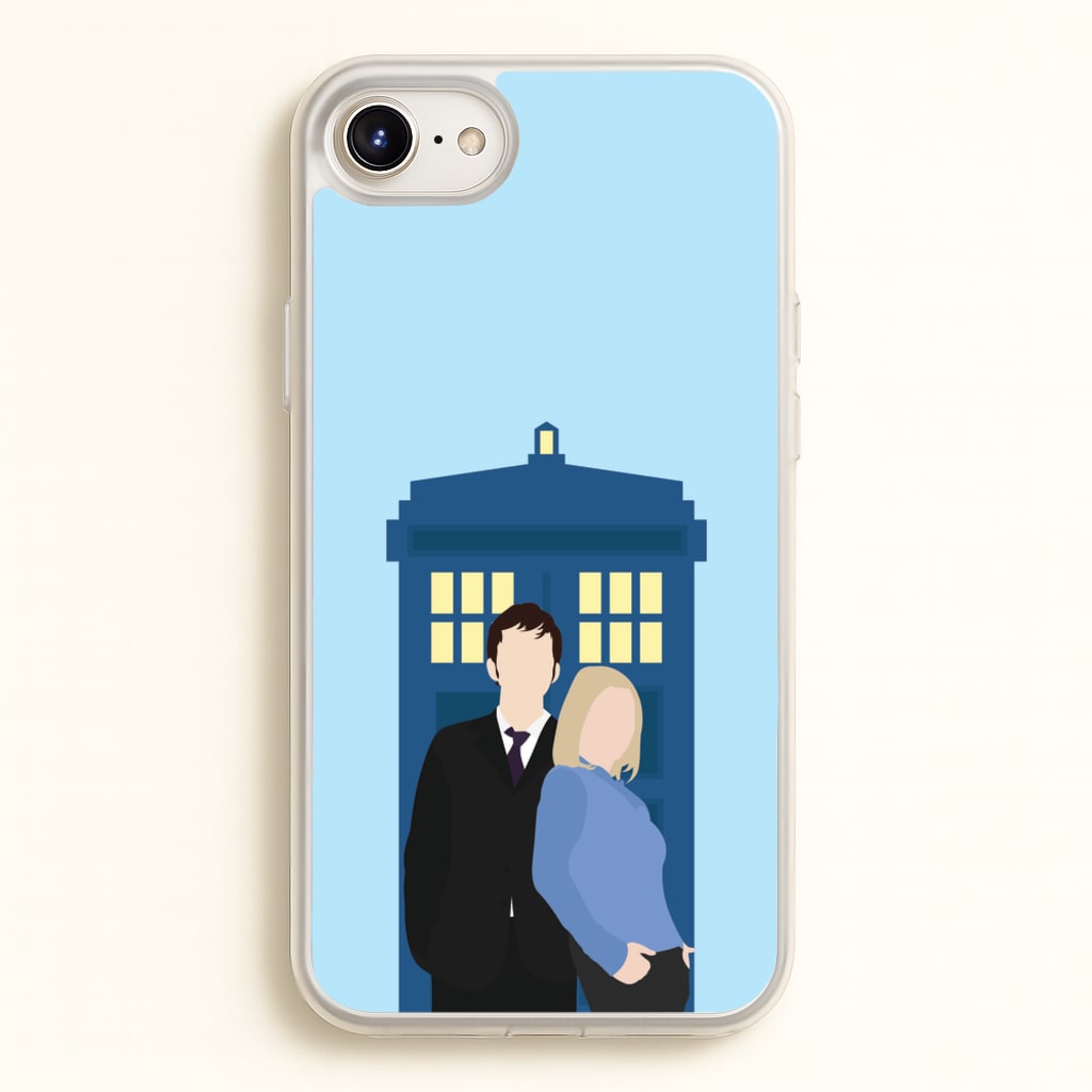 Rose And The Doc - Doctor Who Phone Case for iPhone 6 Plus / 7 Plus / 8 Plus