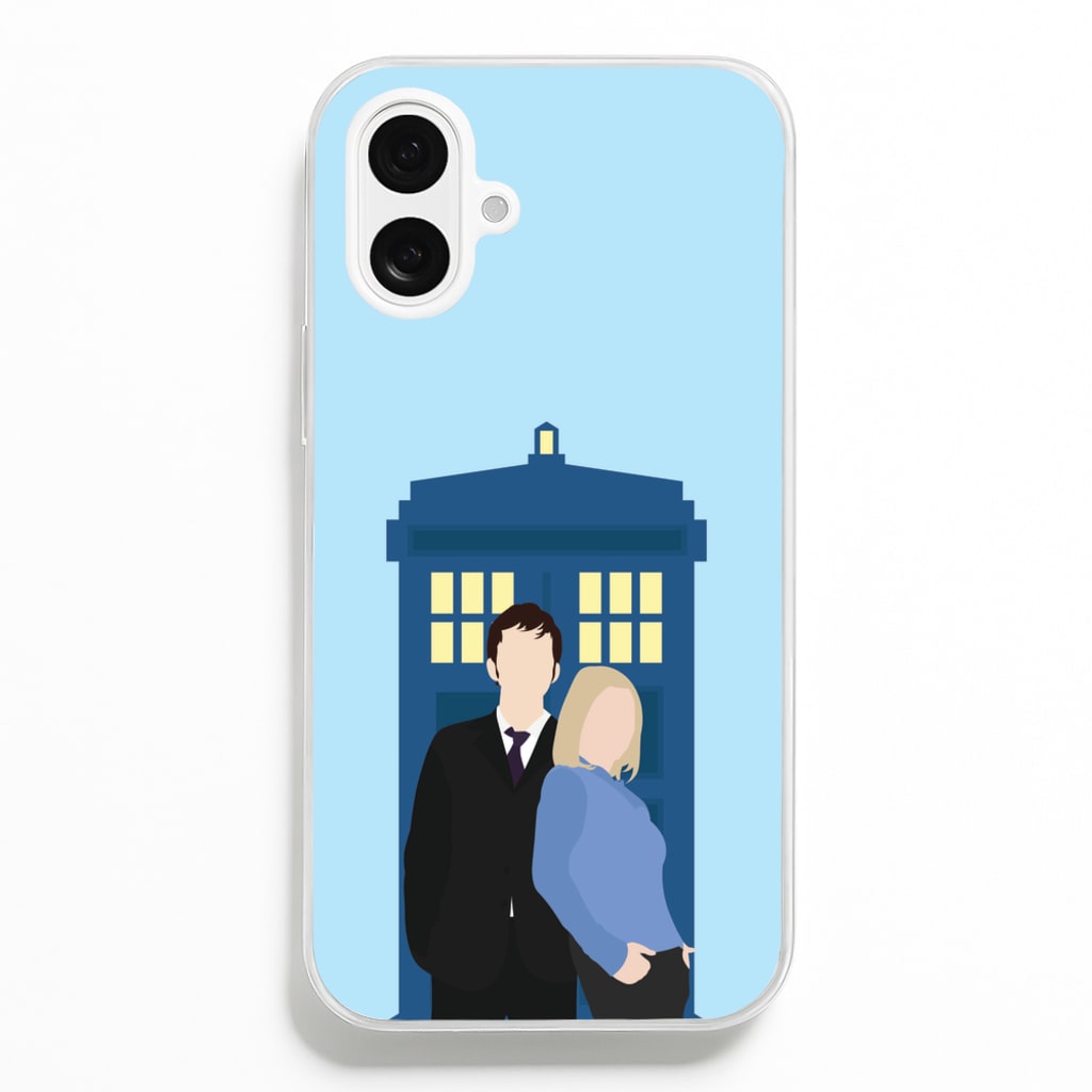 Rose And The Doc - Doctor Who Phone Case for iPhone 16 Plus