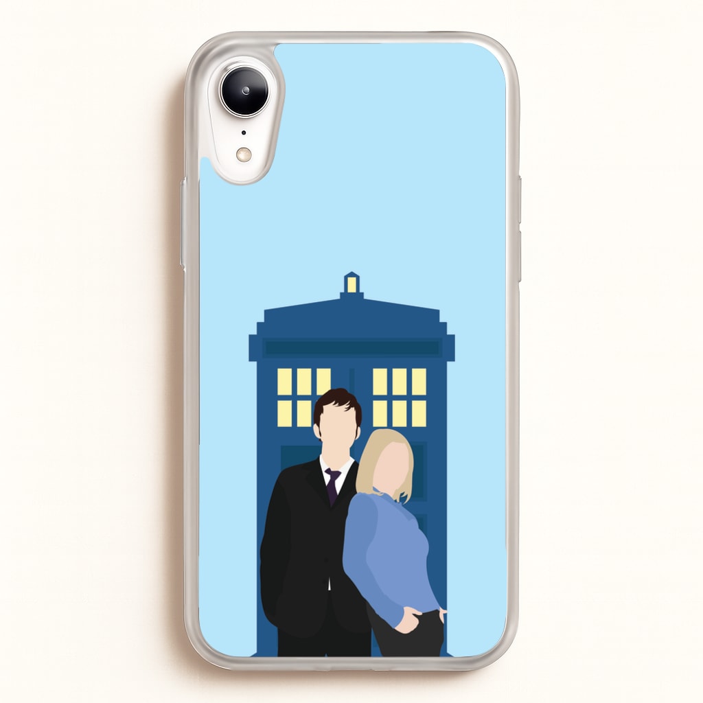 Rose And The Doc - Doctor Who Phone Case for iPhone XR