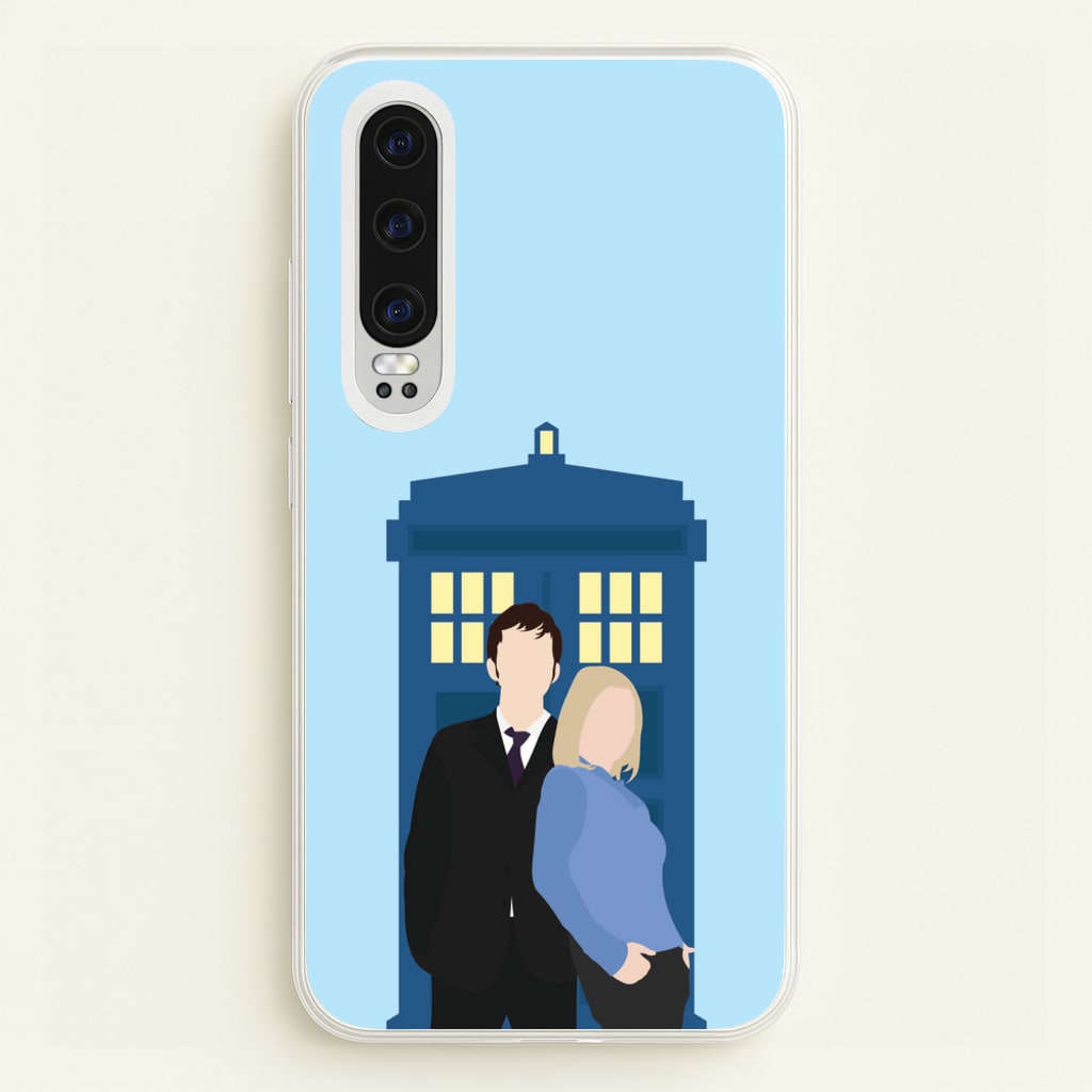 Rose And The Doc - Doctor Who Phone Case for Huawei P30