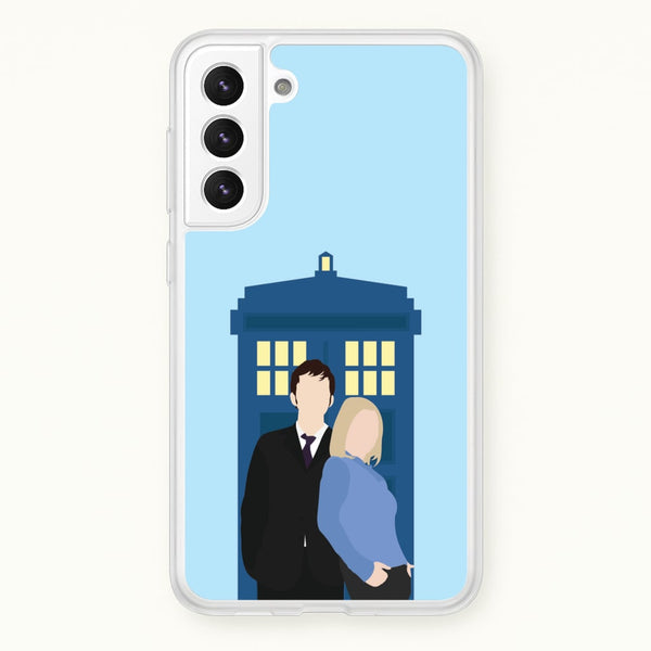 Rose And The Doc - Doctor Who Phone Case for Galaxy S21 Plus