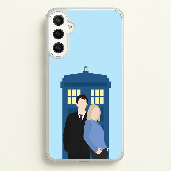 Rose And The Doc - Doctor Who Phone Case for Galaxy A34