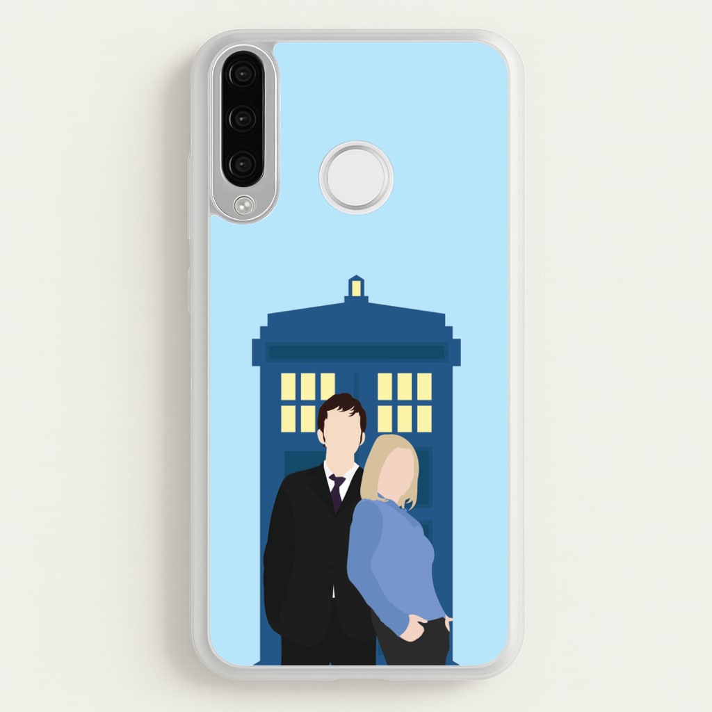 Rose And The Doc - Doctor Who Phone Case for Huawei P30 Lite