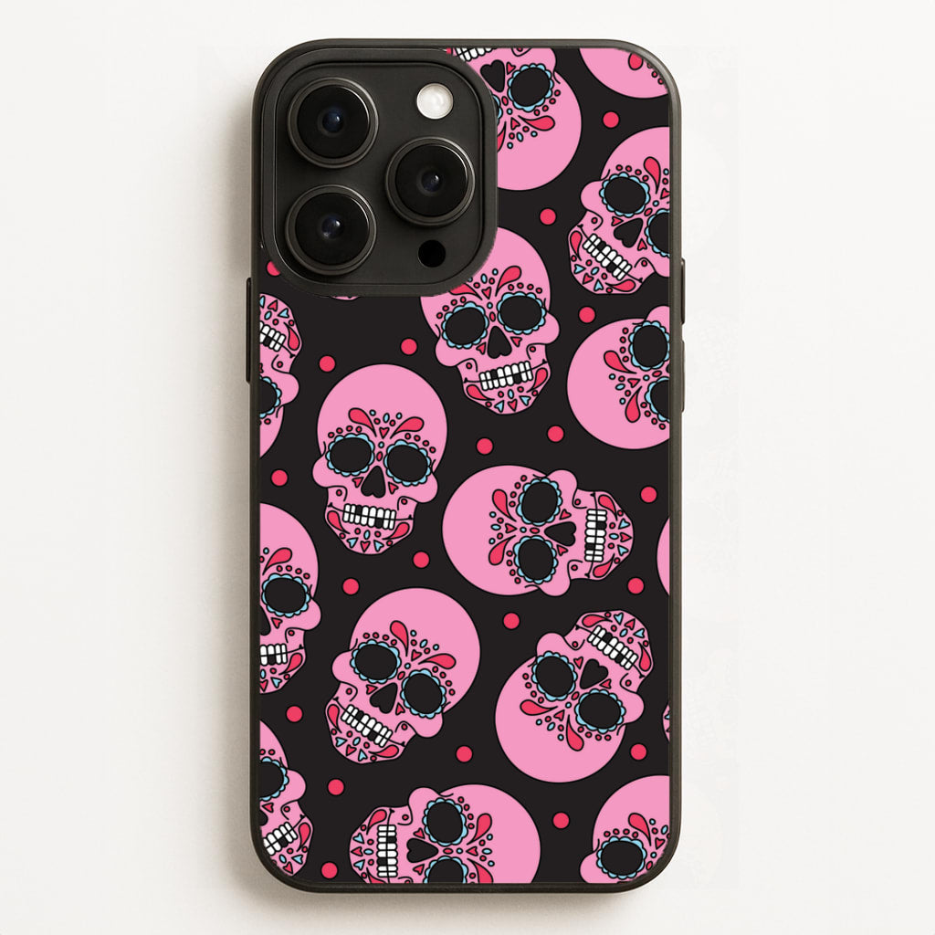 Pattern 1 - Day Of The Dead Phone Case for iPhone 16 Pro Max