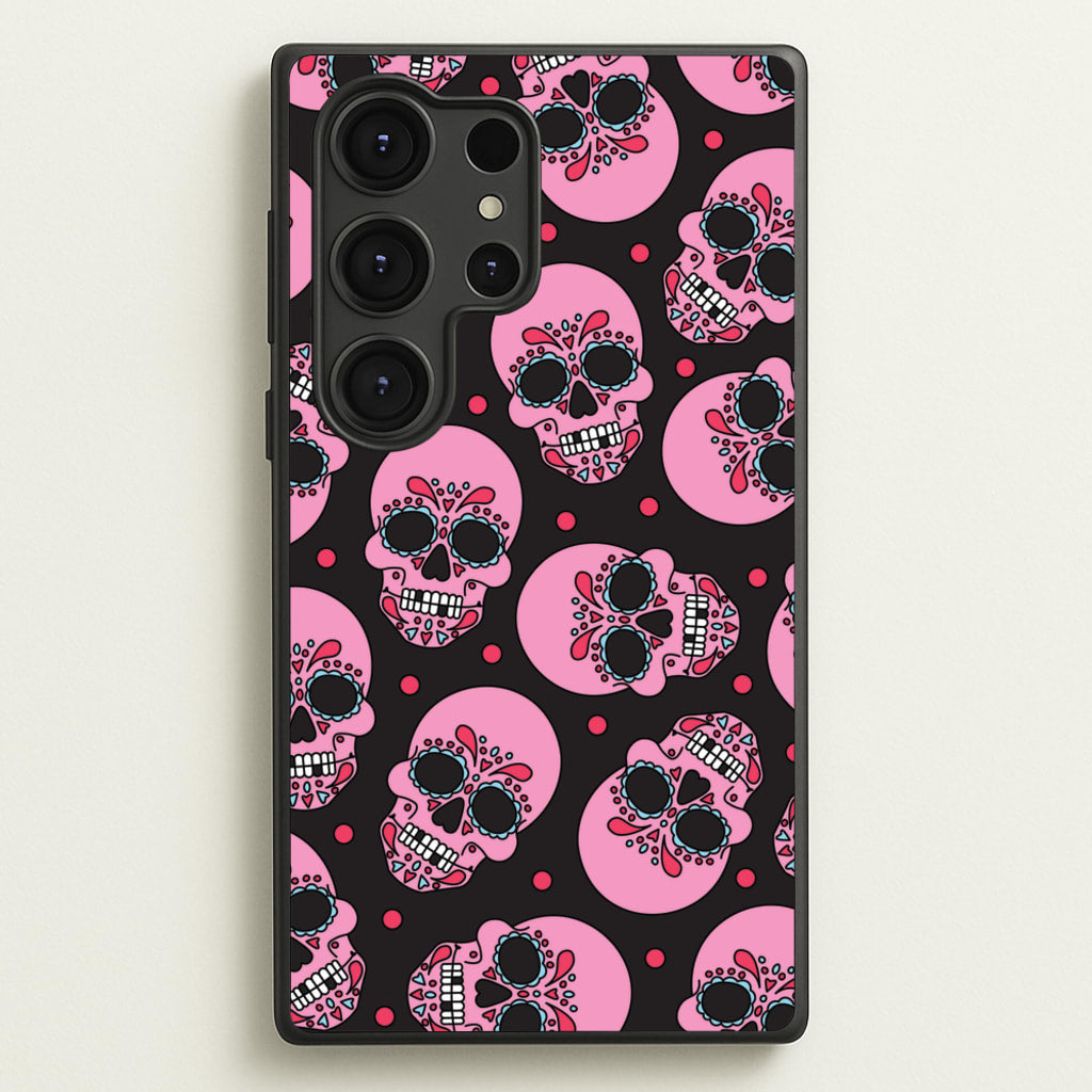 Pattern 1 - Day Of The Dead Phone Case for Galaxy S25 Ultra
