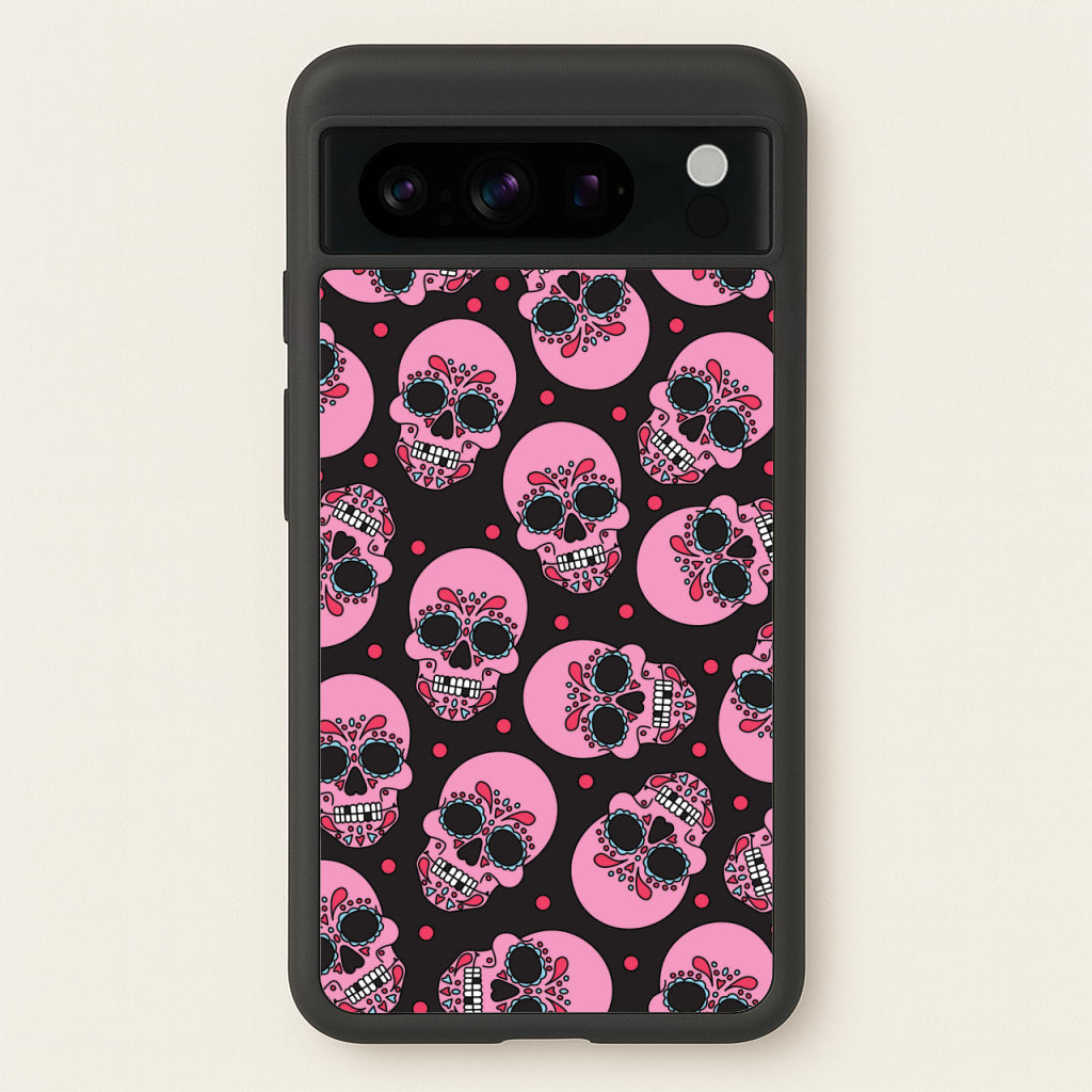 Pattern 1 - Day Of The Dead Phone Case for Google Pixel 8 Pro