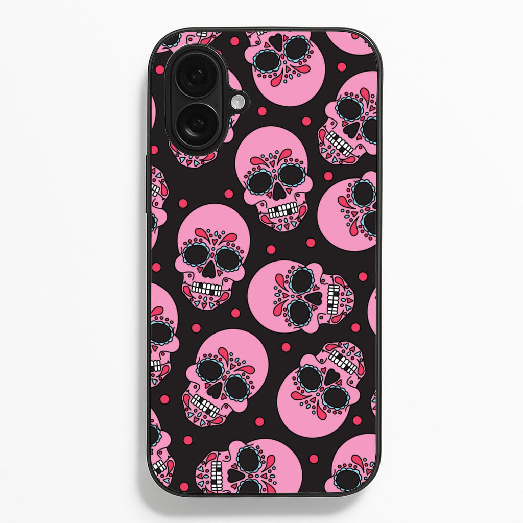 Pattern 1 - Day Of The Dead Phone Case for iPhone 16 Plus