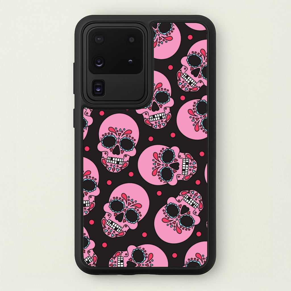 Pattern 1 - Day Of The Dead Phone Case for Galaxy S20 Ultra