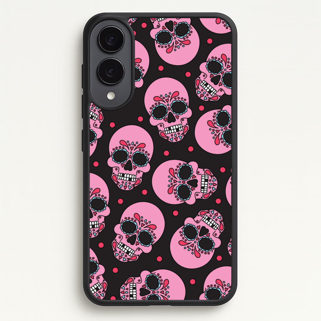 Pattern 1 - Day Of The Dead Phone Case for Galaxy S25 Edge