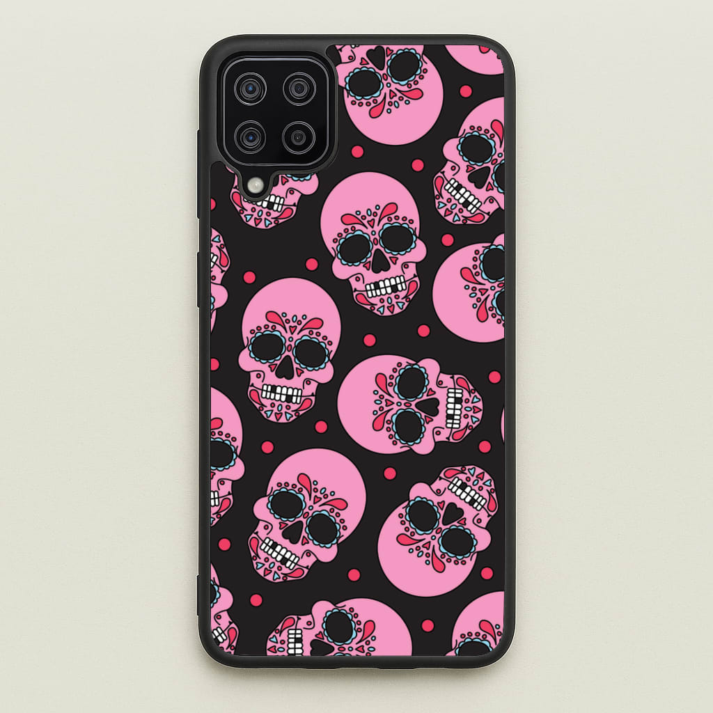 Pattern 1 - Day Of The Dead Phone Case for Galaxy A12