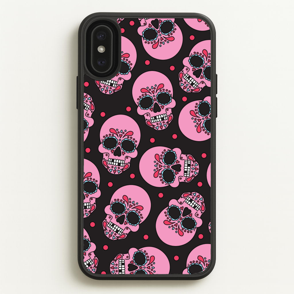 Pattern 1 - Day Of The Dead Phone Case for iPhone XS Max
