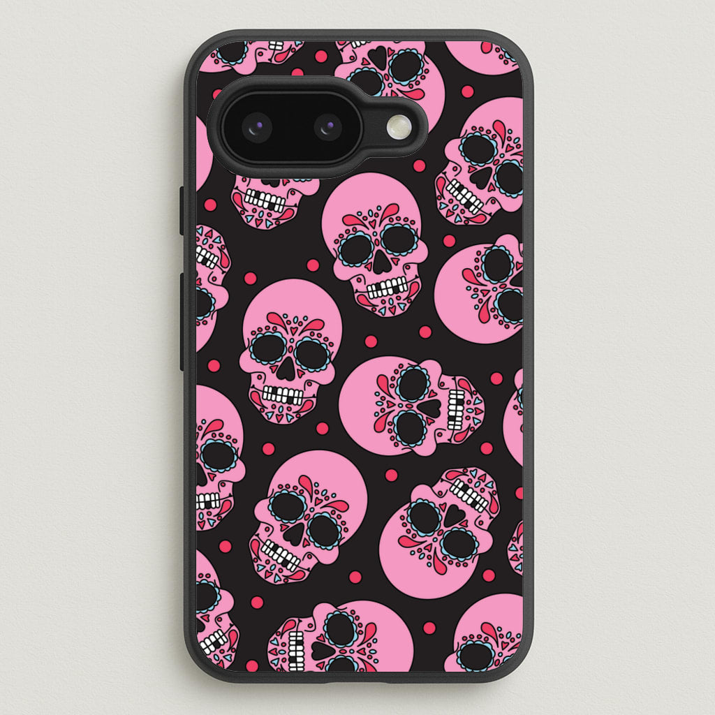 Pattern 1 - Day Of The Dead Phone Case for Google Pixel 9a