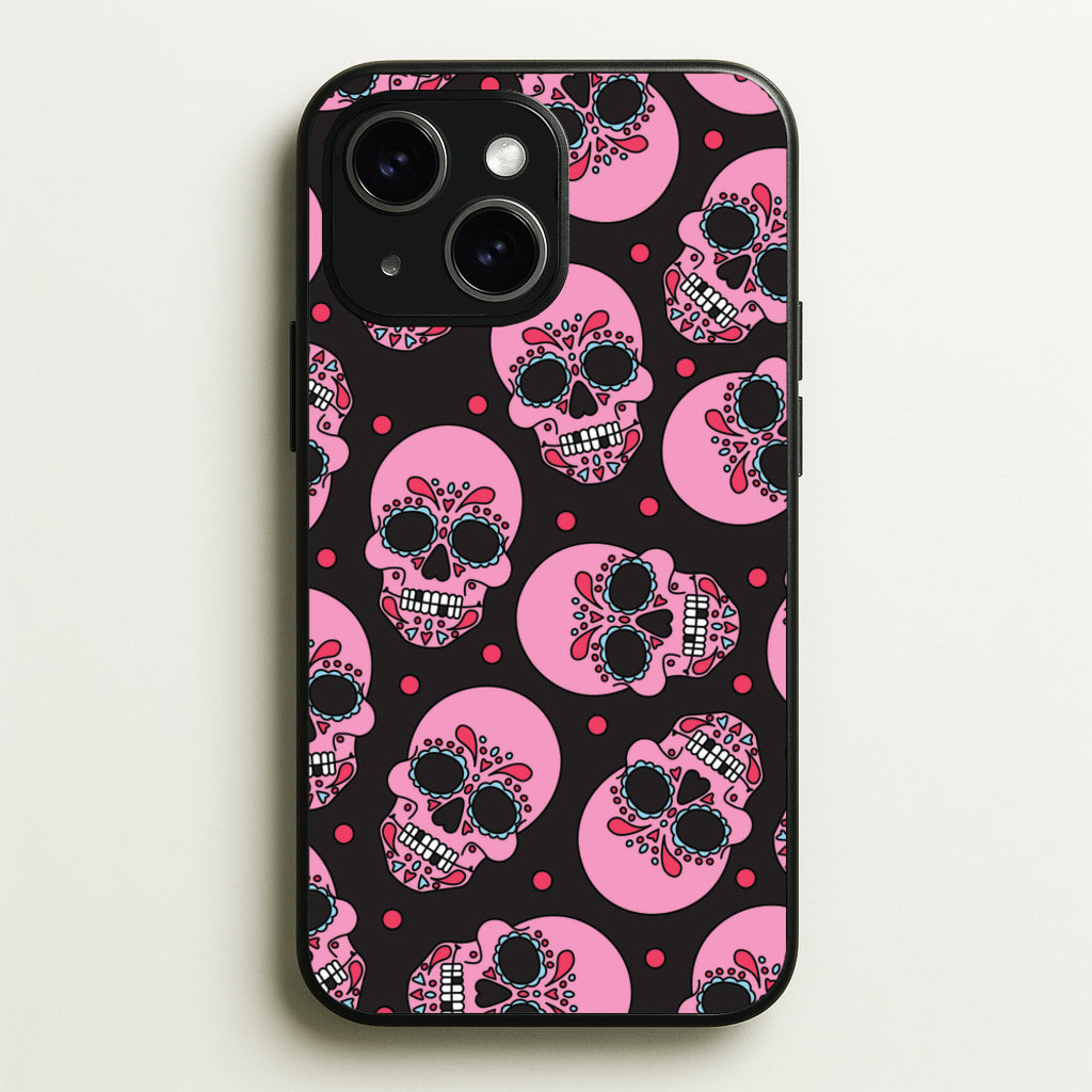 Pattern 1 - Day Of The Dead Phone Case for iPhone 15