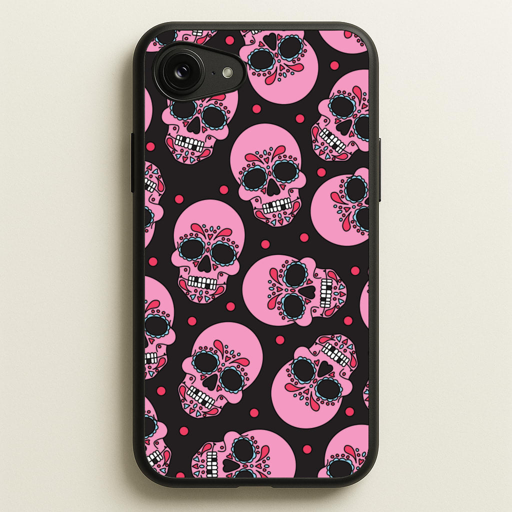Pattern 1 - Day Of The Dead Phone Case for iPhone 16e