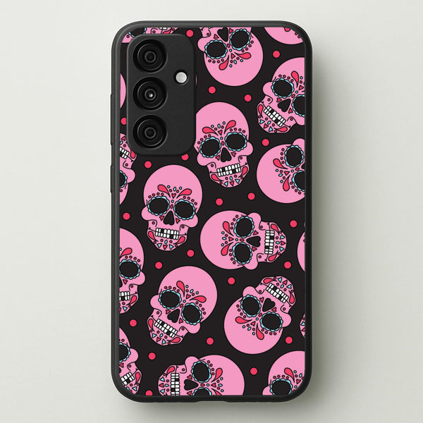 Pattern 1 - Day Of The Dead Phone Case for Galaxy A55