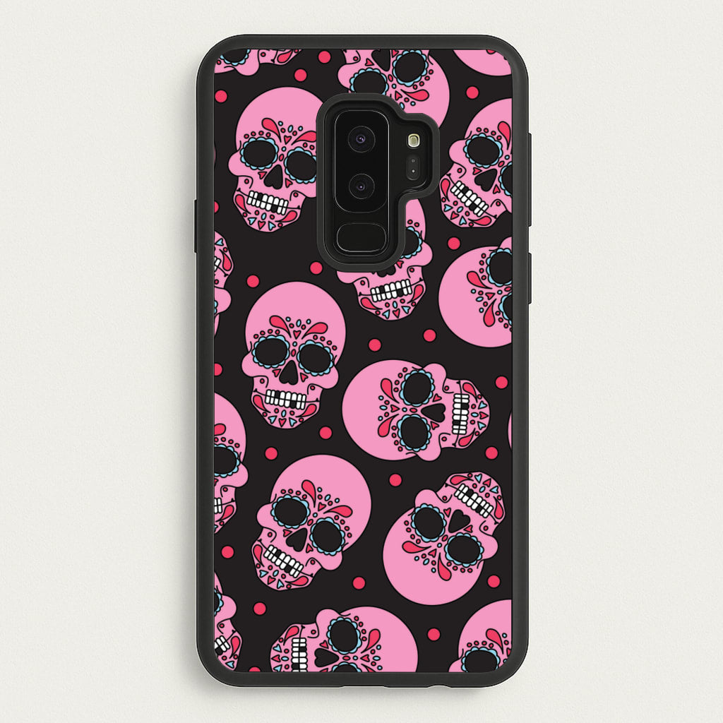 Pattern 1 - Day Of The Dead Phone Case for Galaxy S9 Plus