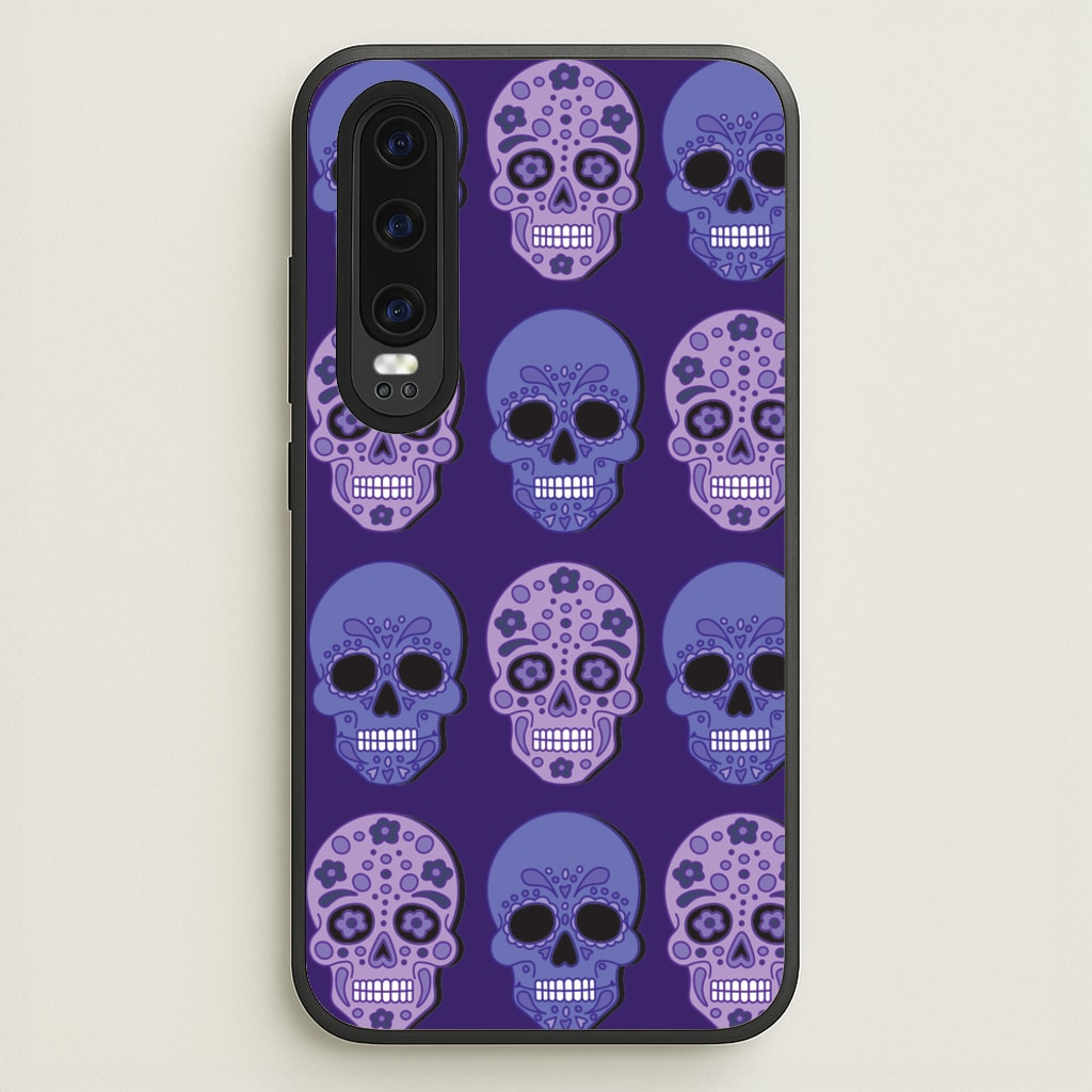Pattern 3 - Day Of The Dead Phone Case for Huawei P30
