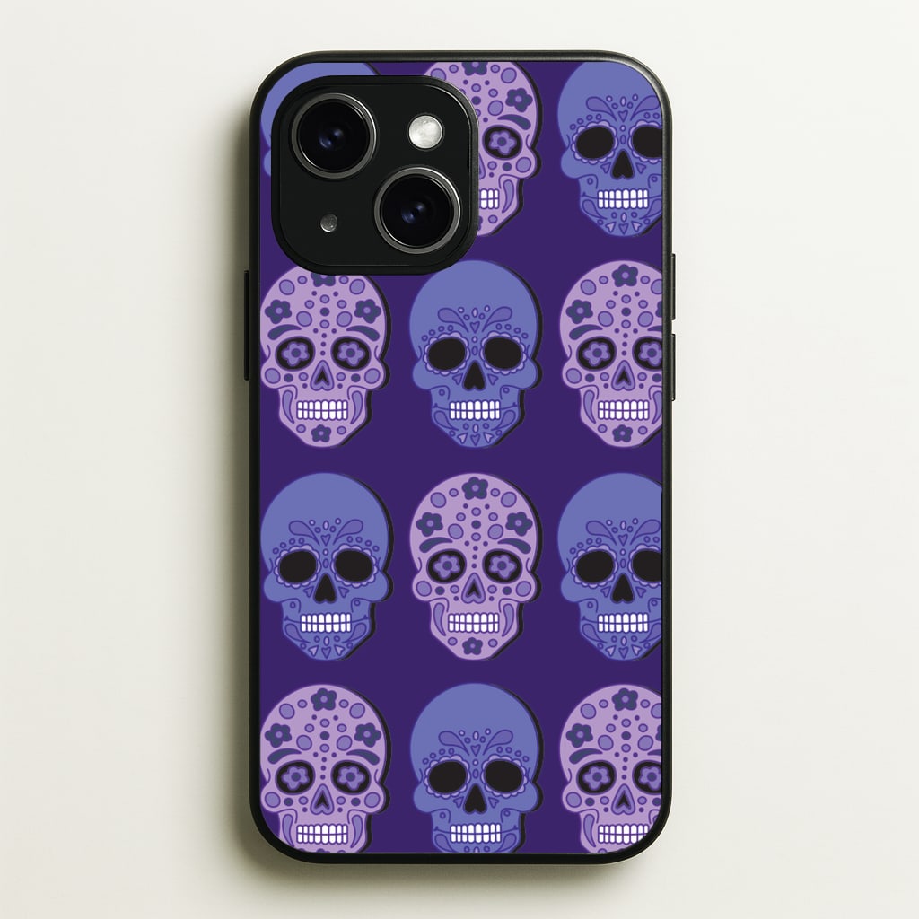Pattern 3 - Day Of The Dead Phone Case for iPhone 15