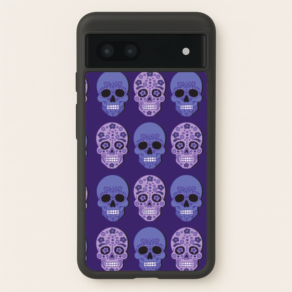 Pattern 3 - Day Of The Dead Phone Case for Google Pixel 7a