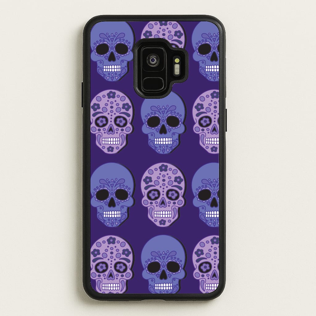 Pattern 3 - Day Of The Dead Phone Case for Galaxy S9