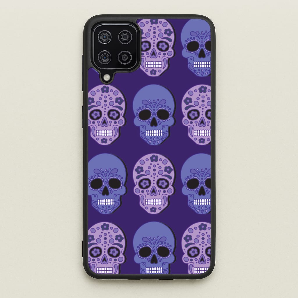 Pattern 3 - Day Of The Dead Phone Case for Galaxy A12