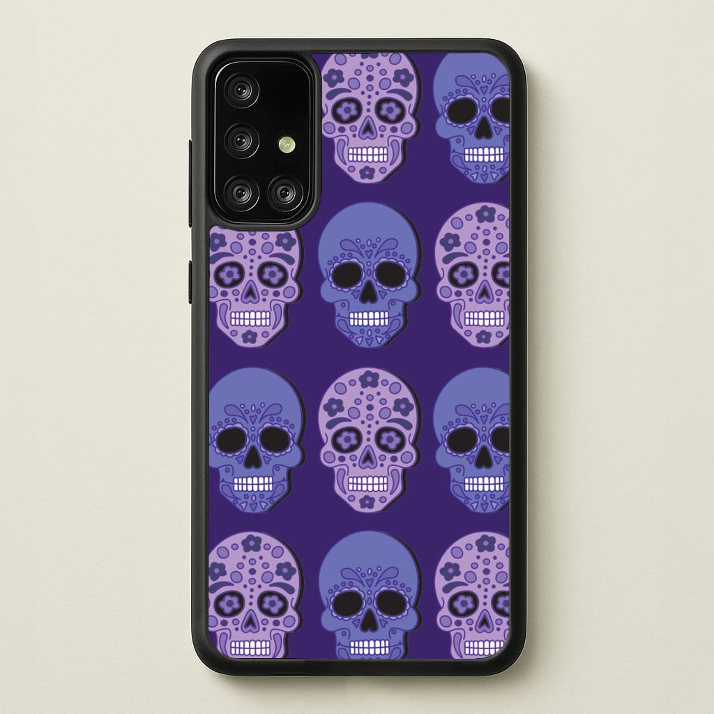 Pattern 3 - Day Of The Dead Phone Case for Galaxy A71